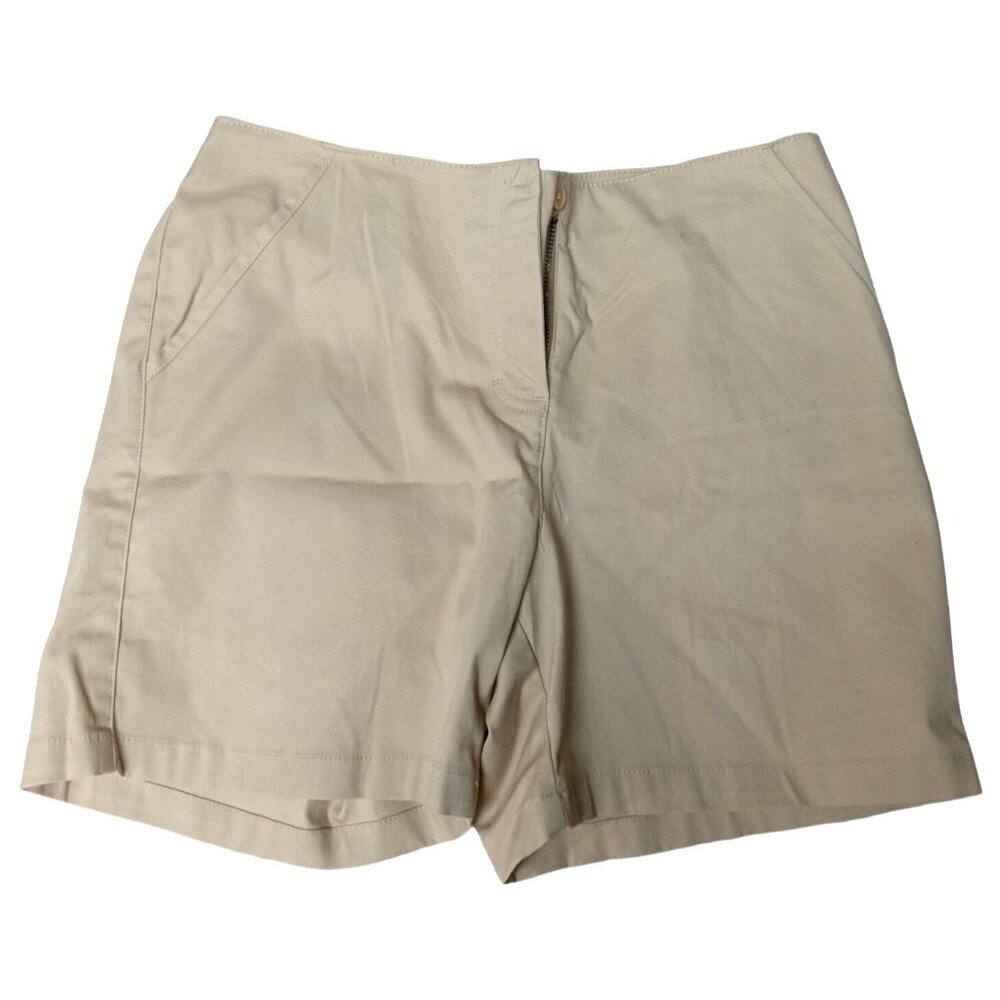 Boston Proper Womens Beige Khaki Shorts Size 6
